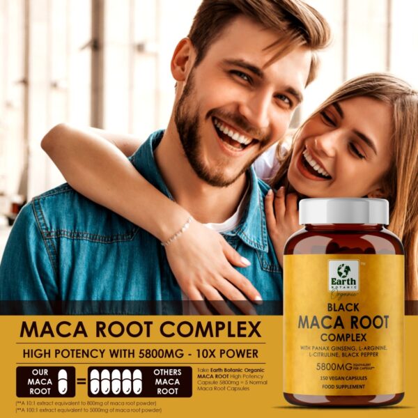 Black Maca Root Complex 150 Capsules - Image 4